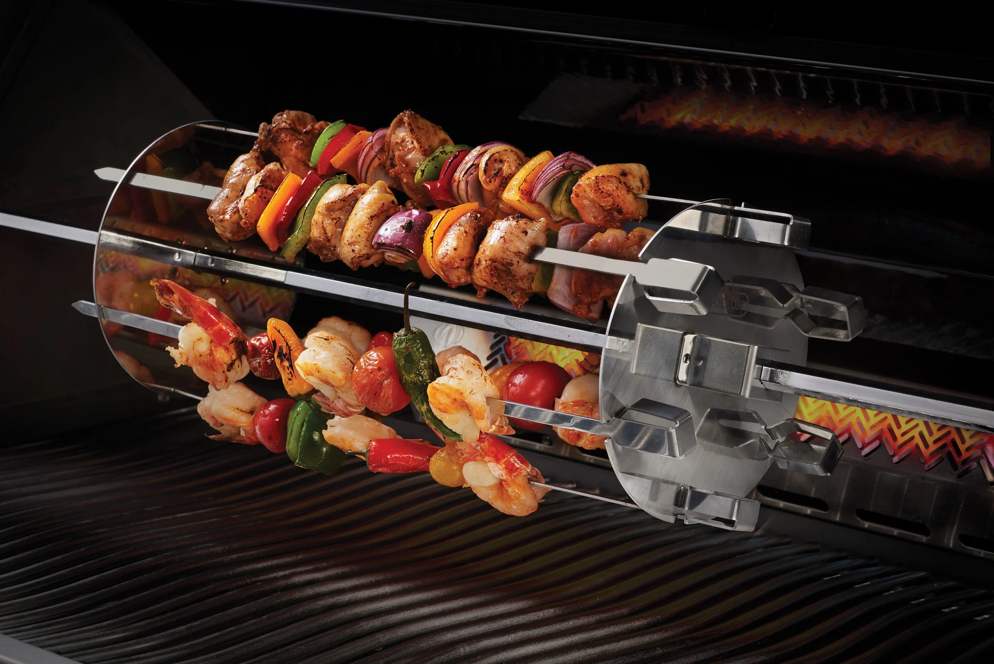 Barbecue accessoires | Rotisserie set Napolea | tuincentrum Breda Barbecue accessoires | Rotisserie set Napolea | tuincentrum Breda