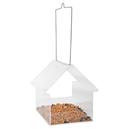 Acryl hangende voedertafel huis - afbeelding 1