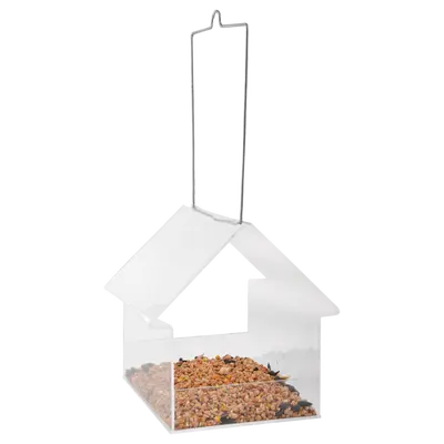Acryl hangende voedertafel huis - afbeelding 1