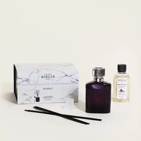 Alpha Prune scandale / Sous l’Oliveraie 200ml Parfumverspreider met sticks - Lampe Berger - afbeelding 3
