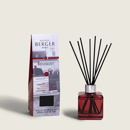Anti-Odeur Cuisine/Keuken en Bad 125ml Parfumverspreider met sticks - Lampe Berger - afbeelding 1