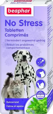 BEAPHAR No stress hond/kat 20 tabletten - afbeelding 1