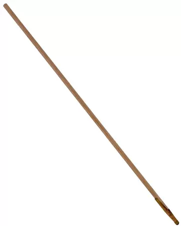 Bezemsteel h130cm d23.5mm - afbeelding 1