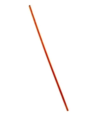 Bezemsteel h130cm d28mm - afbeelding 1