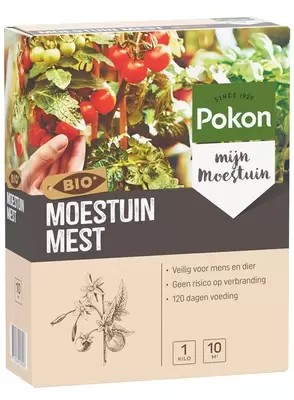 Bio moestuinmest 1kg - afbeelding 1