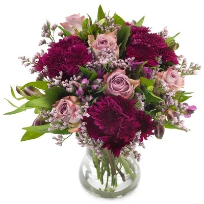 Boeket herfstpurper