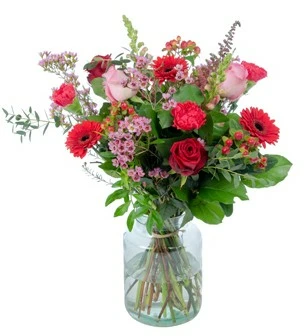 Boeket Roze groot