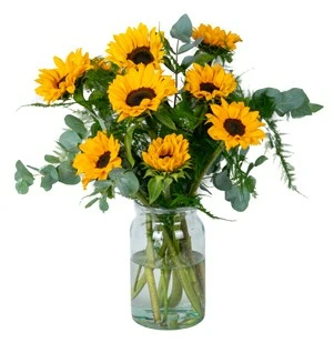 Boeket zonnebloemen - afbeelding 1