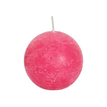 Bolkaars rustiek d8cm fuchsia - afbeelding 1