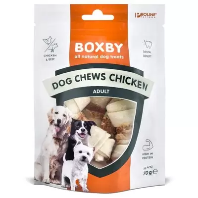 Proline Boxby Dog chews 6 stuks Kip/Bacon - afbeelding 2