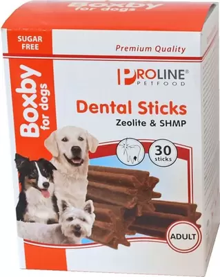 Proline Boxby Monthpack Dental Sticks kip 30 stuks