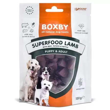 Proline Boxby Superfood 120 g Lam/Biet/Brandnetel