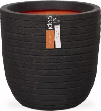 CAPI EUROPE Pot bol row nl d35h34cm zwart - afbeelding 3