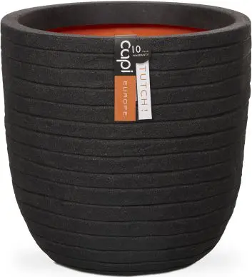 CAPI EUROPE Pot bol row nl d35h34cm zwart - afbeelding 4
