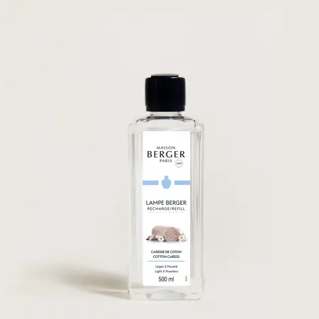 Caresse de Coton / Cotton Dreams 500ml-Huisparfum-Lampe Berger - afbeelding 1