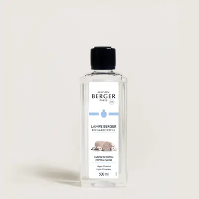 Caresse de Coton / Cotton Dreams 500ml-Huisparfum-Lampe Berger - afbeelding 1