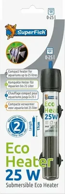 Eco heater 25w 0-25l 17cm
