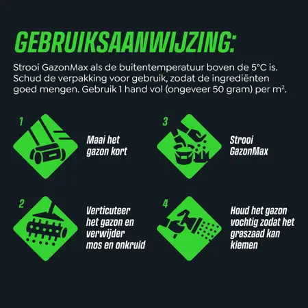 ECOstyle Gazon max 80m2 - 4kg - afbeelding 5