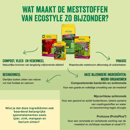 ECOstyle Graszoden Booster az+ 1,6kg/50m2 - afbeelding 2