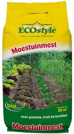 ECOstyle Moestuinmest 8kg - afbeelding 1