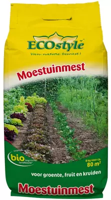 ECOstyle  Moestuinmest 8kg - afbeelding 1