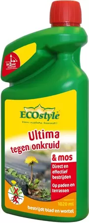 ECOstyle  Ultima onkruid&mos conc. 1020ml - afbeelding 1