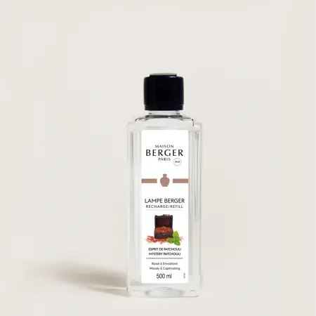 Esprit de Patchouli / Mystery Patchouli 500ml-Huisparfum-Lampe Berger