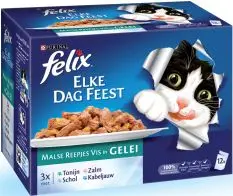 FELIX Pouch elke dag feest vis 12x100g - afbeelding 2