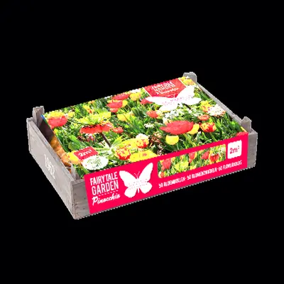 Flower crate pinocchio