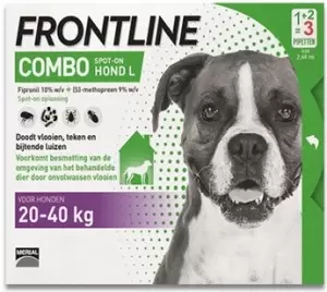 FRONTLINE Combo hond large 20-40kg 3  pipet