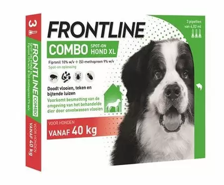 FRONTLINE Combo hond xl 40-60kg 3p - afbeelding 1