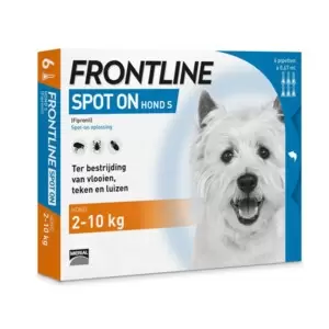 FRONTLINE Spot on hond small 2-10kg 4 pipet