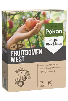 Bio fruitbomenmest 1kg - afbeelding 1