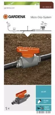 Gardena Afsluitventiel 13mm 1/2 - afbeelding 2