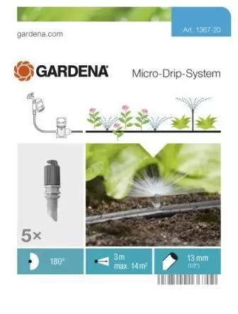 comfortabel tack Serie van Gardena Micro sproeier 180 - Tuincentrum Schalk