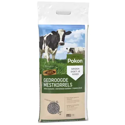 Gedroogde mestkorrel  10kg - afbeelding 1