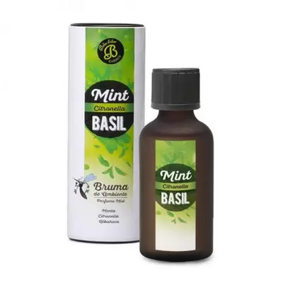 Geurolie 50ml mint/citronlla/basil