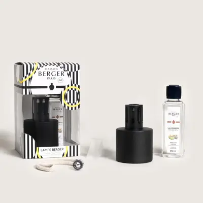 Giftset Lampe Berger ILLUSION NOIRE