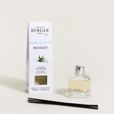 Glaçon Eau d’Aloé Parfumverspreider met sticks 125ml Lampe Berger - afbeelding 4