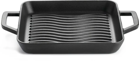 Grillpan gietijzer 25x25cm - afbeelding 1