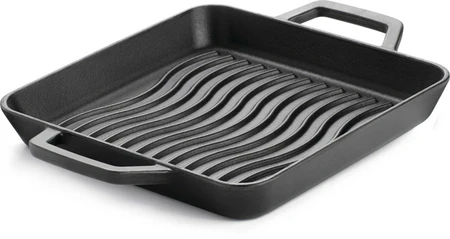 Grillpan gietijzer 25x25cm - afbeelding 2