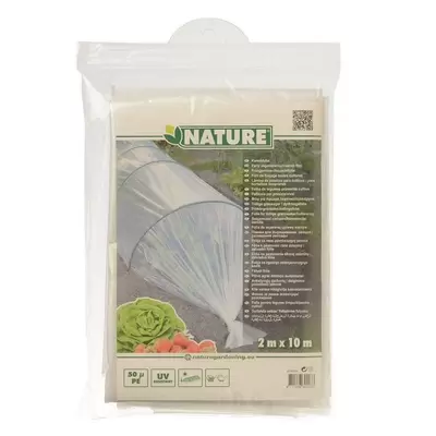 Groei-afdekfolie transparant h2xl10m - afbeelding 1