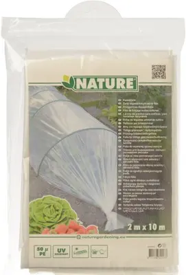 Groei-afdekfolie transparant h2xl10m - afbeelding 2