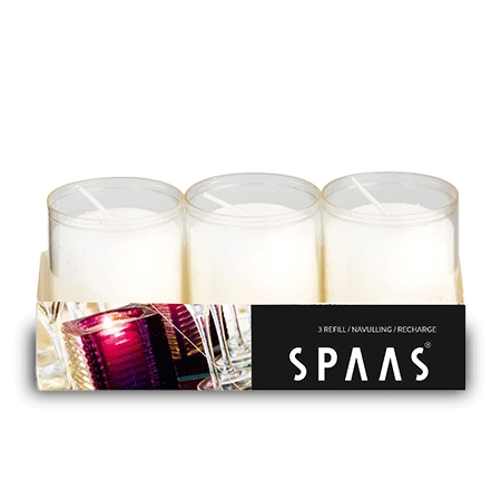 Hervulbaar glas refills 24-uurs 3 stuks - afbeelding 1
