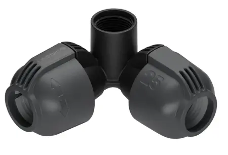 Hoekstuk binnendraad 25mm3/4 inch - afbeelding 1