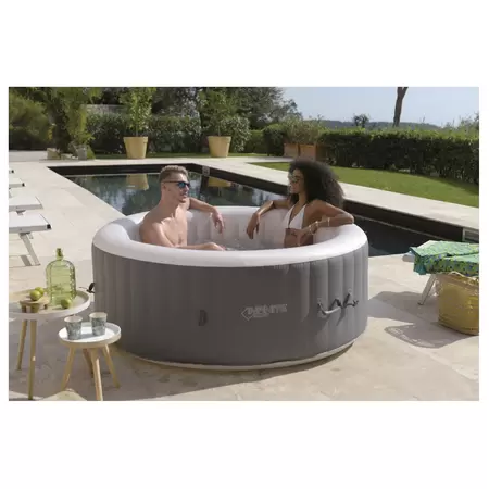 Infinite Spa rond 4-persoons 800Ltr. antra/wit - afbeelding 3