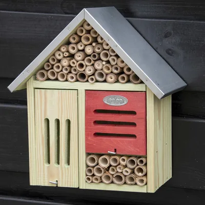 Insect hotel l14b28h33cm - afbeelding 2