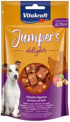 Vitakraft Jumpers delight kip appel 80g