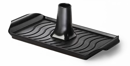 Keramische grillplaat met kiphouder - afbeelding 1