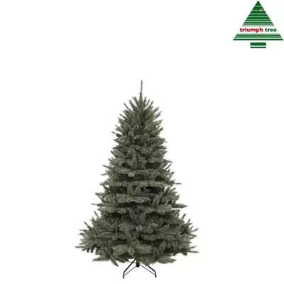 Triumph Tree Forest frosted kunstkerstboom - Blauw - TIPS 618 - H155cm